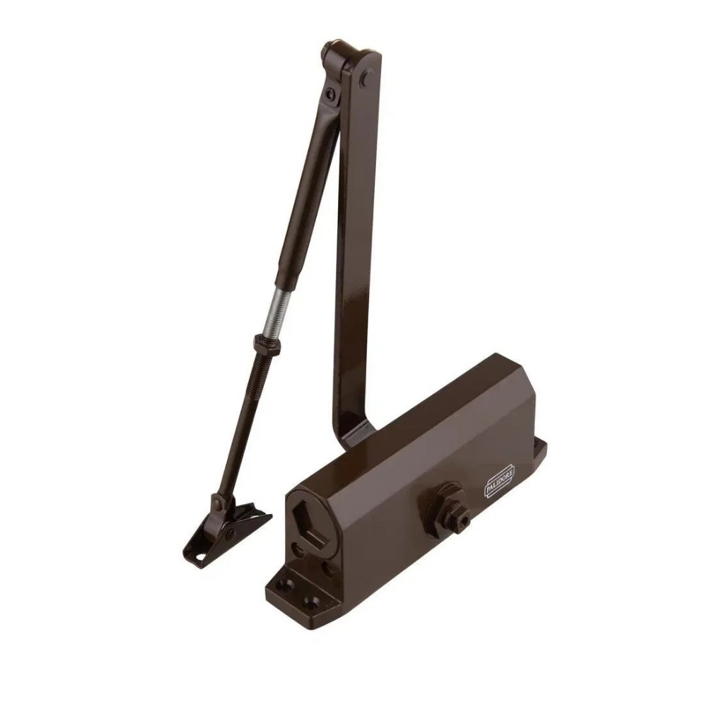 Доводчик 604 (до 120кг) Коричневый морозостойкий (до -35) PALIDORE